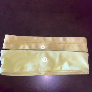 LULULEMON HEADBAND SET OF TWO